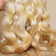 Hair for dolls is natural. ( Wheat). Curls curls for dolls. Doll hair. Hair and everything for dolls. My Livemaster. Фото №5