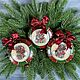  A set of New Year's toys 'Baby Teddy', Christmas decorations, Rostov-on-Don,  Фото №1