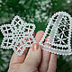 Openwork 2. A set of Christmas ornaments. Christmas decorations. Ma-rine. Online shopping on My Livemaster.  Фото №2