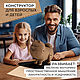 Картонный 3D Д конструктор-пазл Шпиц. Пазлы и головоломки. Владислав Вернер. Ярмарка Мастеров.  Фото №9