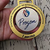 Дизайн и реклама handmade. Livemaster - original item Award medal, wooden. Handmade.