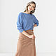 Order Beige a-line skirt made of cotton corduroy Camel, corduroy skirt. mozaika-rus. Livemaster. . Skirts Фото №3