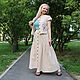 Костюм ( Юбка+ блуза) с вышивкой. Хлопковый комплект. Костюмы. Nata Schu & Со Бохостиль. Ярмарка Мастеров.  Фото №4