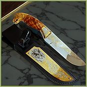 Сувениры и подарки handmade. Livemaster - original item Forged knife z361. Handmade.