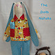 Пасхальный кролик. Тильда Зверята. The Dolls Natalia. Куклы у Натальи.. Интернет-магазин Ярмарка Мастеров.  Фото №2