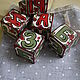 Wooden painted cubes 'Russian alphabet'. Cubes and books. Russian Folk Painting. My Livemaster. Фото №5
