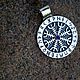 Order 's called the aegishjalmur - helm of awe, Egisheim with chrysolite. Nomikon - Oleg Sobolev. Livemaster. . Pendants Фото №3
