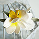 Hairpin-brooch with Plumeria flowers. Hairpins. Olga-art-flower. Online shopping on My Livemaster.  Фото №2
