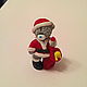soap Teddy dressed as Santa Claus. Soap. magic soap (dinamagicsoap). Online shopping on My Livemaster.  Фото №2