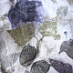 Заказать Платок шелковый в технике экопринт (Silk, ecoprint) 85.85.02.07. Silk matter. Ярмарка Мастеров. . Платки Фото №3