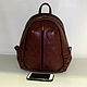 Backpack leather 89. Backpacks. Elena. My Livemaster. Фото №6
