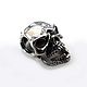 Подвеска из серебра Small Skull SJP32-04. Подвеска. Blacksilver. Интернет-магазин Ярмарка Мастеров.  Фото №2