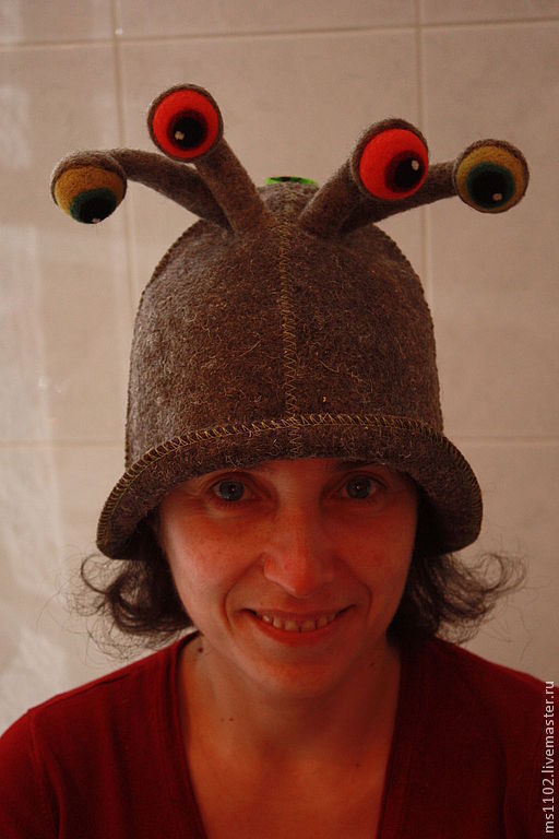 Купить Смешные банные шапки в интернет магазине на Ярмарке Мастеров