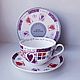Заказать Винтаж: Royal Worcester новая чайная пара в подарочной коробке I love you VIP. Decor.mylove. Ярмарка Мастеров. . Сервизы винтажные Фото №3