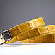Order Genuine Crocodile leather women's belt, width 2.5cm IMA3100Y. CrocShop. Livemaster. . Straps Фото №3
