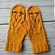 Order A copy of the work Mittens knitting owls. warm hands. Livemaster. . Mittens Фото №3