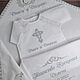 Baptismal set The First Sacrament with personalized embroidery, Christening set, St. Petersburg,  Фото №1