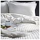 Bed linen made of stripe satin 400 tc - hotel line !, Bedding sets, Cheboksary,  Фото №1