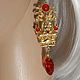 Серьги Askew London Англия. Серьги классические. ANTIQUE THINGS    (НАТАЛЬЯ). Интернет-магазин Ярмарка Мастеров.  Фото №2