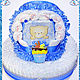 "Голубые кружева"  Арт.110920. Подарок новорожденному. babies-newborn (babies). Ярмарка Мастеров.  Фото №5