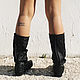 MARGO - Handmade Italian boots - Colors in assortment. High Boots. Febe-handmade. My Livemaster. Фото №4