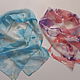 Batik scarf 'Ocean'. Silk 100% natural. Wraps. RigaBatik (rigabatik). Online shopping on My Livemaster.  Фото №2