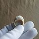Gold Thread Ring #2 Size 17, Vintage ring, Nakhabino,  Фото №1