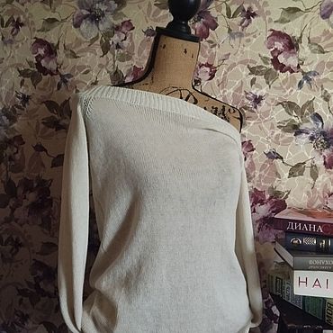 Одежда ручной работы. Ярмарка Мастеров - ручная работа Джемперы: "Mia" Cashmere. Handmade.
