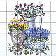 Order Tiles and tiles:Apron for Kitchen Garden Flowers. ArtFlera (artflera). Livemaster. . Tile Фото №3