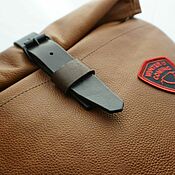 Сумки и аксессуары handmade. Livemaster - original item Backpack twist made of genuine leather. Handmade.