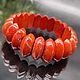 Bracelet natural red Jasper. Bead bracelet. naturalkavni. Online shopping on My Livemaster.  Фото №2