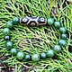 Amulet bracelet with ji 9 turtle eyes and jade. Ji bead. breath of eternity. Online shopping on My Livemaster.  Фото №2