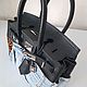 Джинсовая сумка в стиле Birkin 25. My Handmade. Классическая сумка. Magic denim in art. Ярмарка Мастеров.  Фото №5