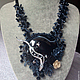 Salamander pendant in black agate, Necklace, Moscow,  Фото №1