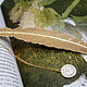 Metal bookmark with a pen 'Time to read'. Bookmark. merlin-hat (Merlin-hat). My Livemaster. Фото №4