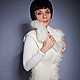 White vest with Alpaca fur, Vests, Kiev,  Фото №1