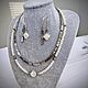 Сет из чокеров с серьгами с клевером четырехлистником. Чокер. Bespecial_jewelry. Интернет-магазин Ярмарка Мастеров.  Фото №2