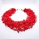 Necklace "Red wine"  red coral. Necklace. Galina Svetlova. My Livemaster. Фото №4