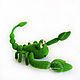 Scorpio. Crochet toy on the frame. Stuffed Toys. GALAtoys. Online shopping on My Livemaster.  Фото №2