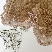Для дома и интерьера handmade. Livemaster - original item Carpet with lace Chic. Handmade.