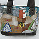 Bag 'New year's eve on the roof'. Classic Bag. bag_fevra (Fevra). Online shopping on My Livemaster.  Фото №2