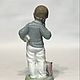 Винтаж: "Мальчик с телефоном и игрушками", Nao Lladro. Статуэтки винтажные. Елена thing_with_history. Ярмарка Мастеров.  Фото №4