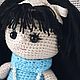 Игрушка вязаная Кукла амигуруми. Амигуруми куклы и игрушки. Татьяна Казючиц. Интернет-магазин Ярмарка Мастеров.  Фото №2