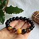 Bracelet from Baltic amber, 11,5 mm. Bead bracelet. Mark Amberstein, sale amber products. My Livemaster. Фото №6