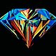 Муассанит (MOISSANITE) белый цвет DE/VVS1, круг, 2,5 мм, 800 шт. Кабошоны. ILLUSION_STONES1. Ярмарка Мастеров.  Фото №4