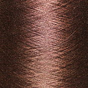 Материалы для творчества handmade. Livemaster - original item Yarn: Natural silk (SE100%) _brown_IVORY. Handmade.