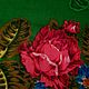 Винтаж: Павловопосадский платок ав. Ек.Регунова. Платки винтажные. Porzellan 583. Ярмарка Мастеров.  Фото №10