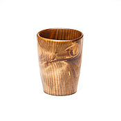 Посуда handmade. Livemaster - original item Wooden glass made of fir wood. 10,7 cm. C19. Handmade.