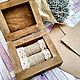 Шкатулка для колец. Шкатулки для колец. Workroom Wood (Роман). Интернет-магазин Ярмарка Мастеров.  Фото №2