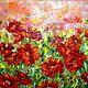 Oil painting 'Poppy field'. canvas poppies flowers, Pictures, Chelyabinsk,  Фото №1
